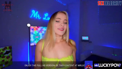 Deepfake Freya Allan has hot POV sex