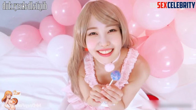 Pretty celeb Shi-Yeon Sung (성시연) enjoying threesome in the cute room, ai