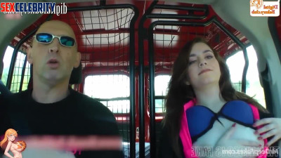 Bald truck driver cumed her slutty face / Vanessa Hudgens adult tapes