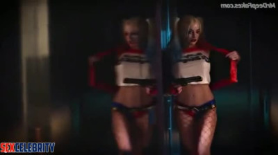 Black stud fucked Harley Quinn to the fullest / Margot Robbie face swap