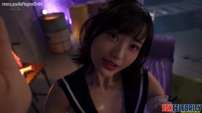 Two guys in mask made all her wishes come true - fake Wonyoung (장원영 아이브)