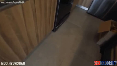 Blackmailed Selena Gomez fucks her perv stepdaddy [AI porn]