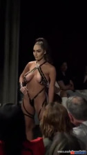 Sexy fashion show at kinky fashion week - Megan Fox real fake