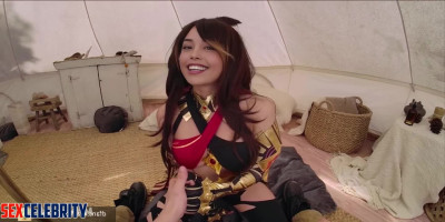 Sexy Valkyrae is going to fuck you in ten minutes (pov ai scene) - DeepFakesCeleb