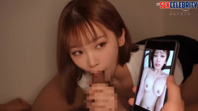 채원 아이즈원 르세라핌 she allowed him to film her during a blowjob, Chaewon A.I. - DeepFakesCeleb