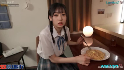 김민주 아이즈원 she was interested in tasting dick, schoolgirl Minju (fakeapp) - DeepFakesCeleb