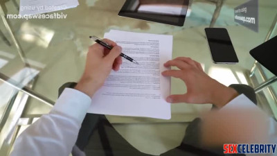 Fake POV - Slutty assistant Emma Watson gets a deep anal lesson - DeepFakesCeleb