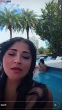 AI Jackie Guerrido Live from Miami poolside - DeepFakesCeleb