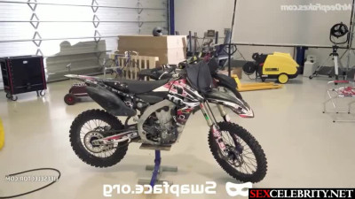 She did it in your garage, Barbara Bach in deep learning program - DeepFakesCeleb