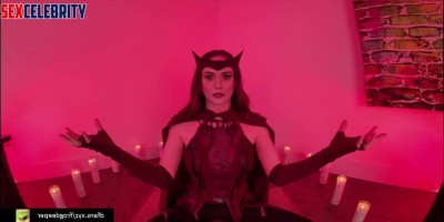Deepfake Elizabeth Olsen as Scarlett Witch - DeepFakesCeleb