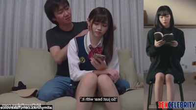 Modest schoolgirl loves triple games 채원 아이즈원 르세라핌 Chaewon deepfake erotic - DeepFakesCeleb