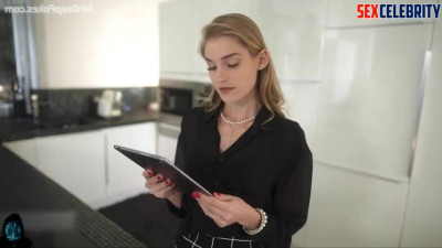 Emma Watson face swap POV your assistant and does for you whatever you want - DeepFakesCeleb