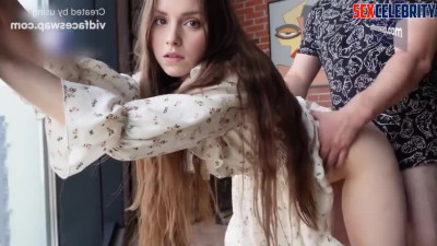 Alone with my half-sister ai Emma Watson, what she's doing - DeepFakesCeleb