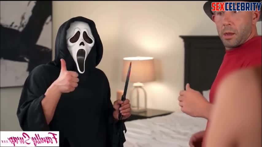 Hailey Welch dirty Halloween party fuck