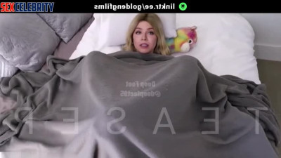 AI Jennette McCurdy - POV: Fucking Blonde Stepsister – Footjob and Creampie - DeepFakesCeleb