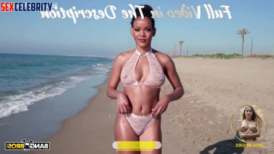 Walk by the sea excited them, Rihanna hot interracial sex scenes - DeepFakesCeleb