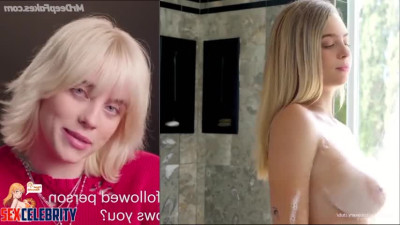 Billie Eilish deepfake erotic - her body can't be stopped anymore - DeepFakesCeleb