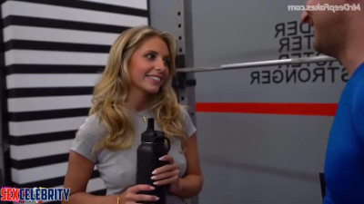 Sarah Michelle Gellar seduced her gym trainer with her juicy ass fake porn - DeepFakesCeleb
