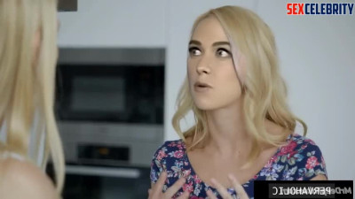 Lesbian couple having fun - Vanessa Kirby & Rebecca Ferguson real fake - DeepFakesCeleb