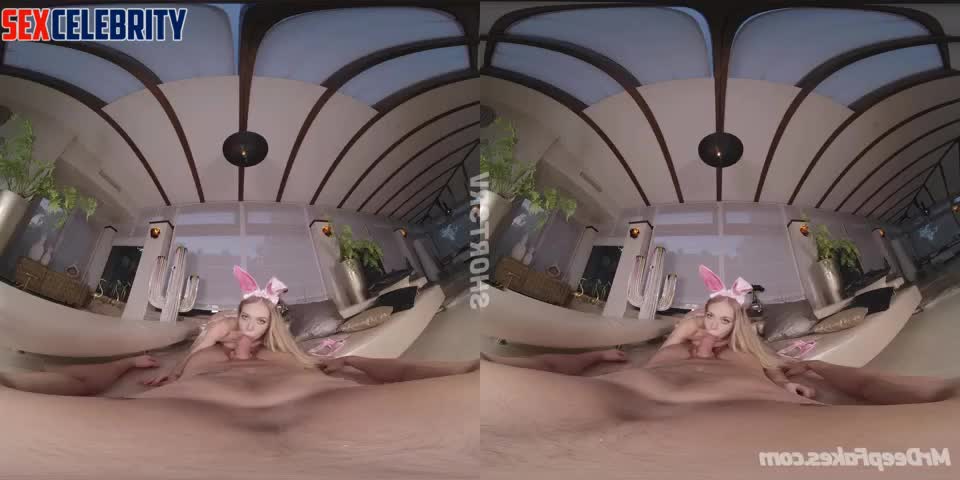 Sexy rabbit in pink underwear fucking so hot, Amanda Seyfried pov fakeapp