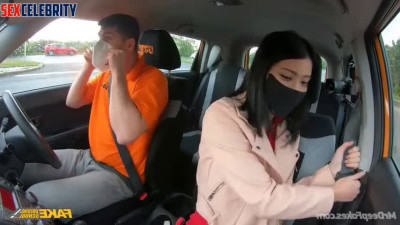 Brunette made blowjob to a driving instructor, look / Yuna A.I. 신유나 있지 - DeepFakesCeleb