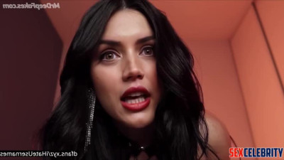 Ana de Armas fucking with a dildo and looking right into the camera, A.I. - DeepFakesCeleb