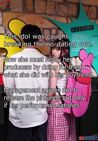 Real fake Kano Fujihira (藤平 華乃) sexy deep blow job