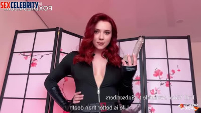 Slut playing with anal plug during sex with you, ai Scarlett Johansson - DeepFakesCeleb