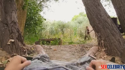 Cowgirl outdoors fuck with horny redhead Karen Gillan - pov fakeapp - DeepFakesCeleb