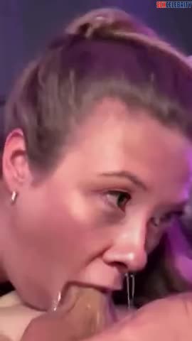 AI Emma Vigeland wild sucking a cock