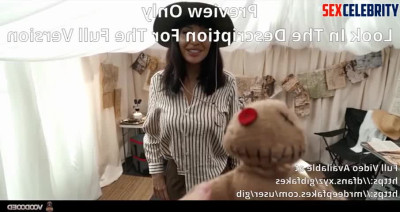 Voodoo doll helped her cum and squirt, Angelina Jolie hot deepfake video - DeepFakesCeleb