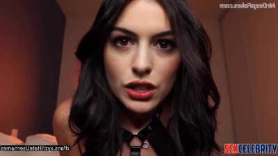Fakeapp Anne Hathaway POV hot milf mommy talks dirty to you - DeepFakesCeleb