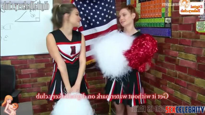 Cheerleaders masturbared on the cam, ai Elizabeth Olsen & Anya Taylor-Joy - DeepFakesCeleb