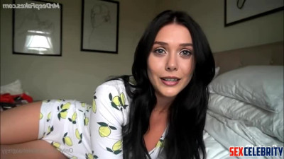 Brunette gave you her dirty talk and masturbation, solo ai Elizabeth Olsen - DeepFakesCeleb