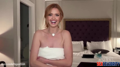 Jessica Alba pov sex tapes - your romantic evening at the hotel - DeepFakesCeleb