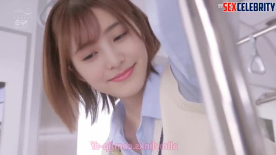 Hottest fuck in a subway car (Yuko Araki face swap) 新木優子 情熱的なセックス - DeepFakesCeleb