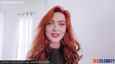 Naughty redhead Sadie Sink fucks with boyfriend of her best friend nude - DeepFakesCeleb