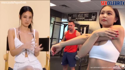 She's not shy about sex in the gym, look - Jennie (제 블랙핑크) pov face swap - DeepFakesCeleb