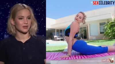 It all started with a blowjob instead of sports, ai Jennifer Lawrence - DeepFakesCeleb