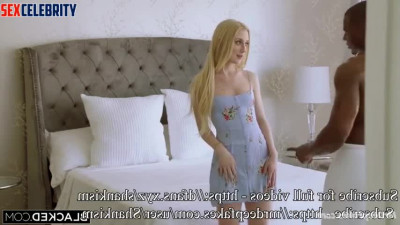 Tight pussy of Elizabeth Debicki wasn't ready for such big black cock fake porn - DeepFakesCeleb