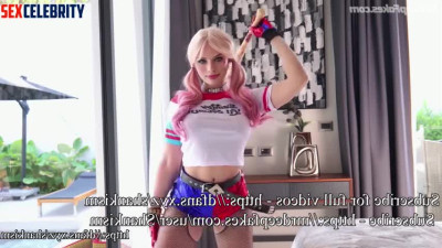 Harley Quinn enjoying hot cowgirl sex - Margot Robbie smart face change - DeepFakesCeleb