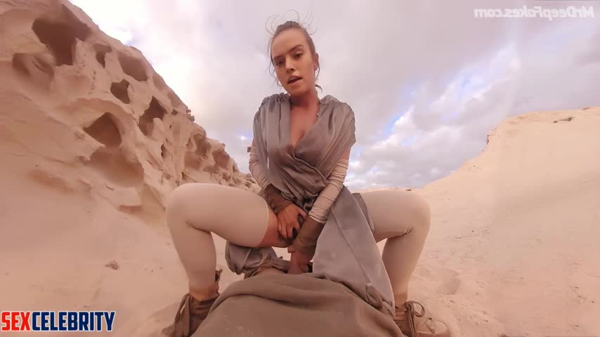 Unexpected sex in the desert with famous star / Daisy Ridley pov fakeapp