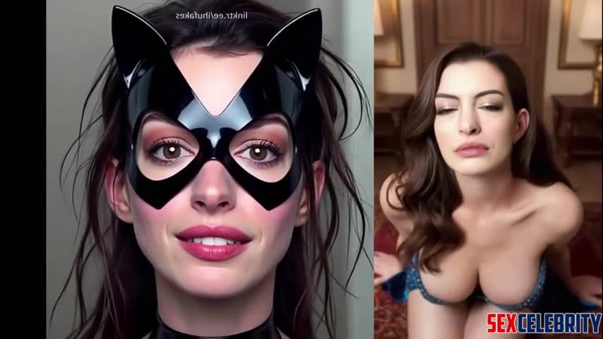Huge cock cumed her from head to toe - Anne Hathaway smart face change