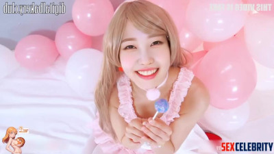 Siyeon face swap loves sucking lollipops, cocks, & dildos 시연 딥 페이크 에로틱 - DeepFakesCeleb